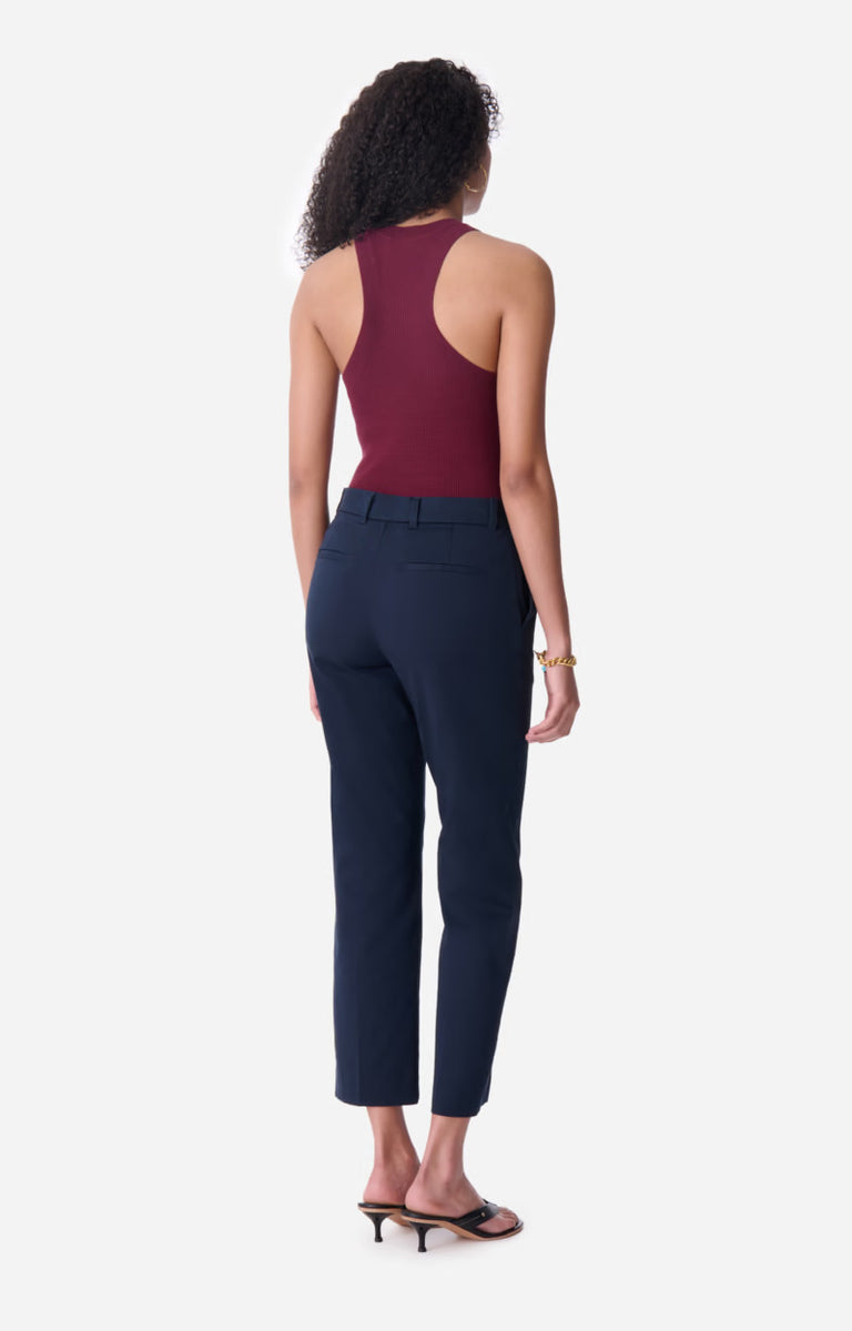Pantalon Femme VANESSA BRUNO Noir - Taille 40 - Coupe Droite - Occasion Très Bon état
