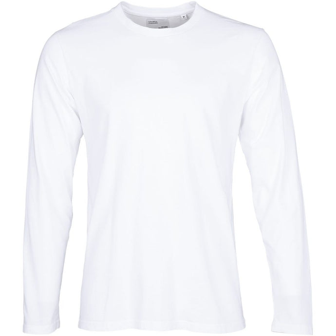 Colorful Standard T-shirt Manches Longues Classic Optical white