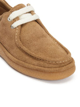 Charger l'image dans la galerie, AMI Chaussures en Daim Champagne