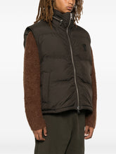 Charger l'image dans la galerie, AMI Doudoune sans Manches Cafe Fonce