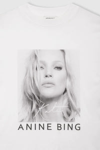 Anine Bing T-shirt Avi Kate Moss White