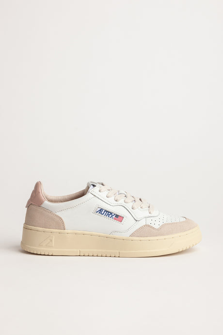 Autry Sneakers Medalist 01 Low Suede White Powder LS37