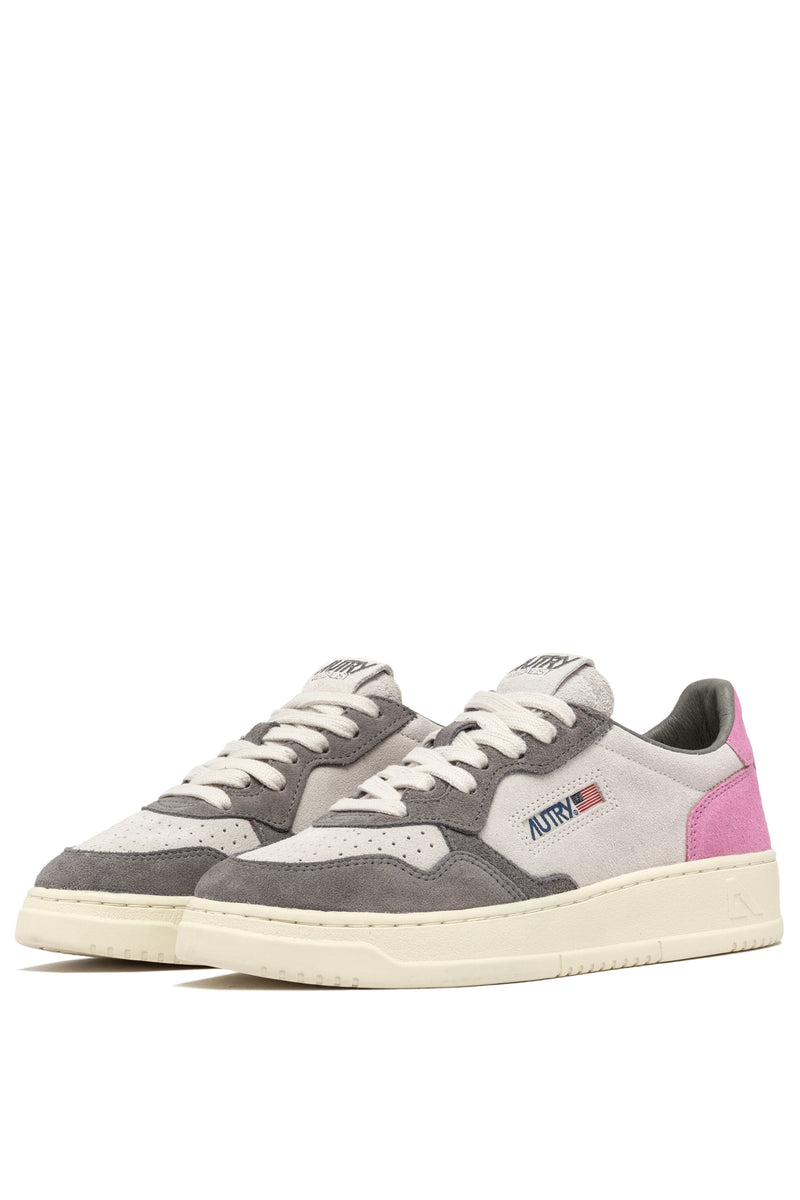 Autry Sneakers Medalist 01 Low Leather Suede Barbie TS09 – Les