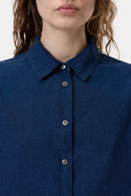 Charger l'image dans la galerie, Closed Blouse en Coton Lin Dark Blue