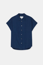 Charger l'image dans la galerie, Closed Blouse en Coton Lin Dark Blue