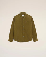 Charger l'image dans la galerie, AMI Chemise Ami de Coeur en Velours Bronze