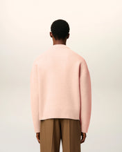 Charger l'image dans la galerie, AMI Pull Ami de Coeur en Alpaga Poudre Ecru