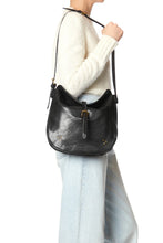 Charger l'image dans la galerie, Jerome Dreyfuss Sac Luis en Chèvre Noir Grainé