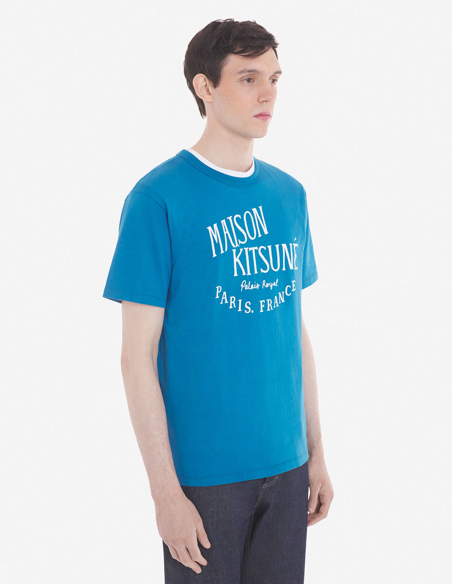 Maison Kitsuné T-shirt Palais Royal Sapphire – Les Archives