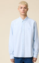 Charger l'image dans la galerie, AMI Chemise Classique Ami de Coeur Oxford Tonal Bleu Ciel