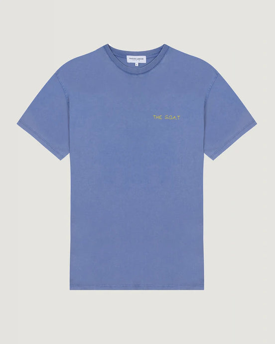 Maison Labiche T-Shirt The Goat Greek blue