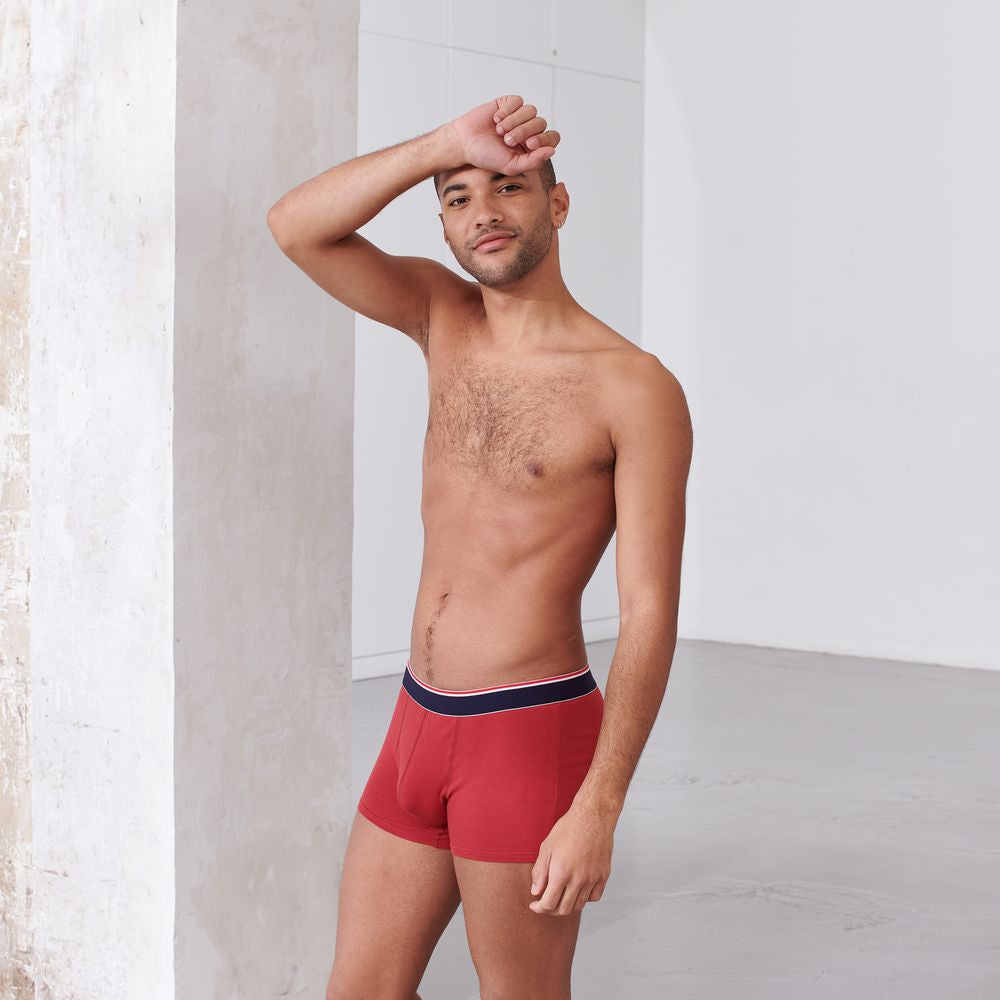 Shorty Boxer Lingadore Caprice - Taille FR 40 (équiv. 38) - Couleur Marron/prune - Neuf Avec étiquettes