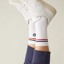 Charger l'image dans la galerie, Le Slip Français Chaussettes Lucas Drapeau plus Blanc