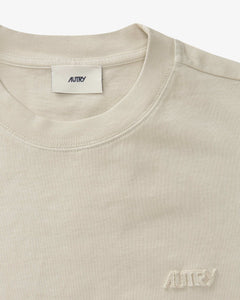 AUTRY T-shirt Logo Ton sur Ton Fiber