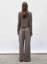 Charger l&#39;image dans la galerie, Molli Pantalon Lauren en Laine Mérinos Châtaigne