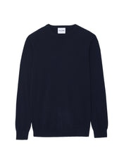 Charger l'image dans la galerie, Kujten Pull Ray Cachemire Col rond Marine
