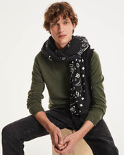 Charger l&#39;image dans la galerie, Kujten Pull Ray Cachemire Col rond Kaki fonce