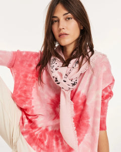 Kujten Grand Bandana Hachiko Cachemire Rose candy