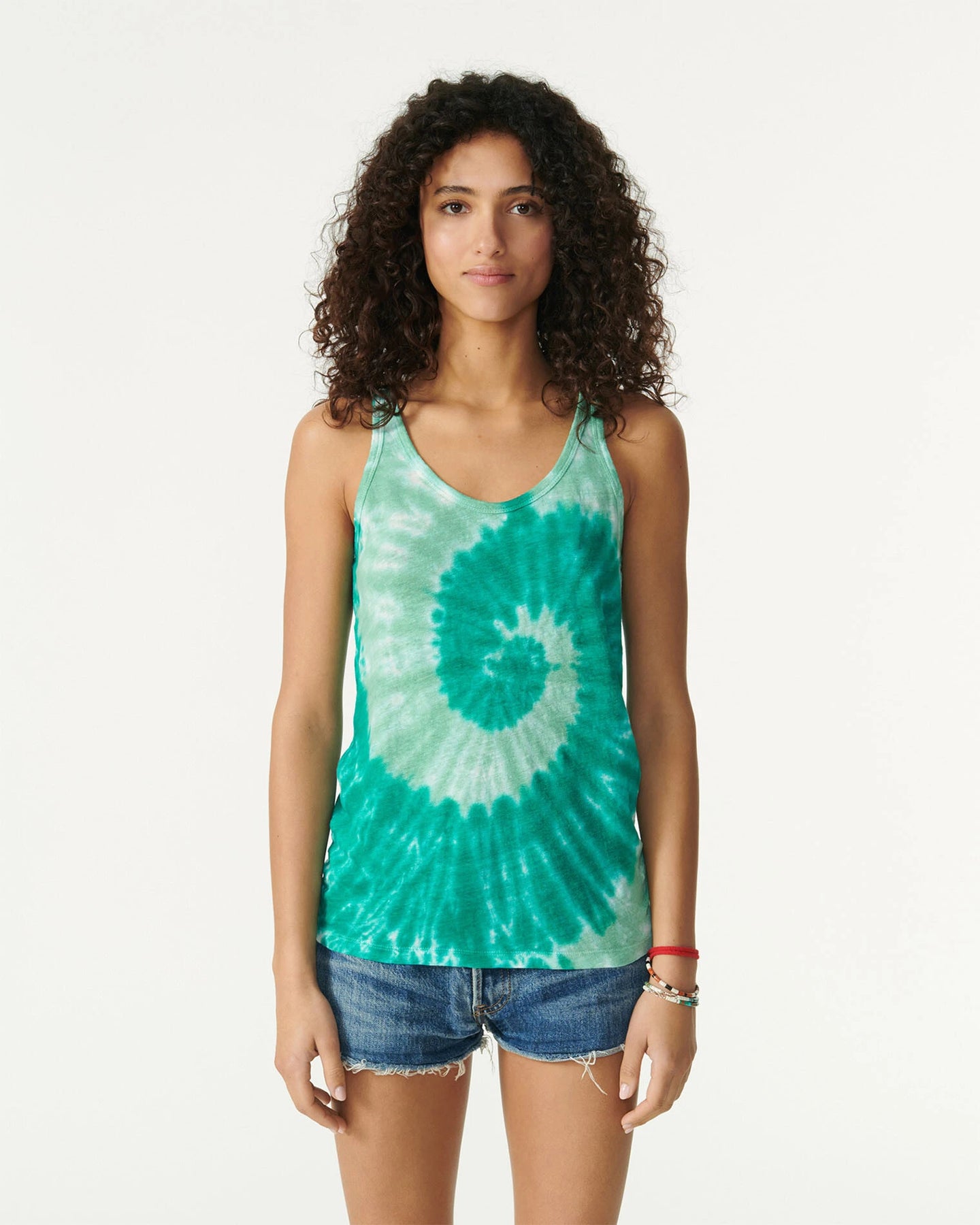 Kujten Débardeur Soft Sunny Lin Vert jade
