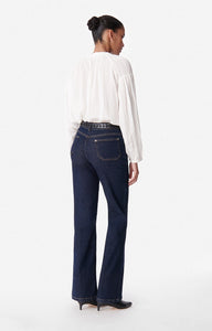 Vanessa bruno Jean Dompay Flare Taille haute Indigo