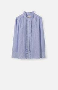 Vanessa bruno Chemise Nicolas Blanc bleu