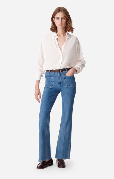 Vanessa bruno Jean Flare Dompay Indigo