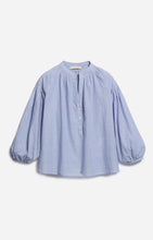 Charger l&#39;image dans la galerie, Vanessa bruno Blouse Nipoa Blanc Bleu