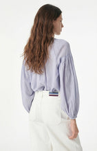 Charger l'image dans la galerie, Vanessa bruno Blouse Nipoa Blanc Bleu