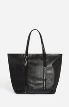 Charger l&#39;image dans la galerie, Vanessa bruno Cabas L en Cuir Zip Noir