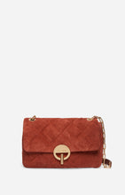 Charger l&#39;image dans la galerie, Vanessa bruno Sac Moon en Nubuck Brique