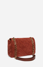 Charger l&#39;image dans la galerie, Vanessa bruno Sac Moon en Nubuck Brique
