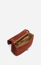 Charger l&#39;image dans la galerie, Vanessa bruno Sac Moon en Nubuck Brique
