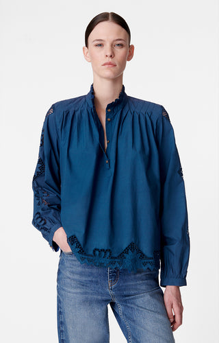 Vanessa bruno Blouse Bay Petrole
