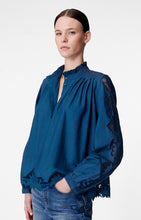 Charger l&#39;image dans la galerie, Vanessa bruno Blouse Bay Petrole