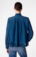 Charger l&#39;image dans la galerie, Vanessa bruno Blouse Bay Petrole