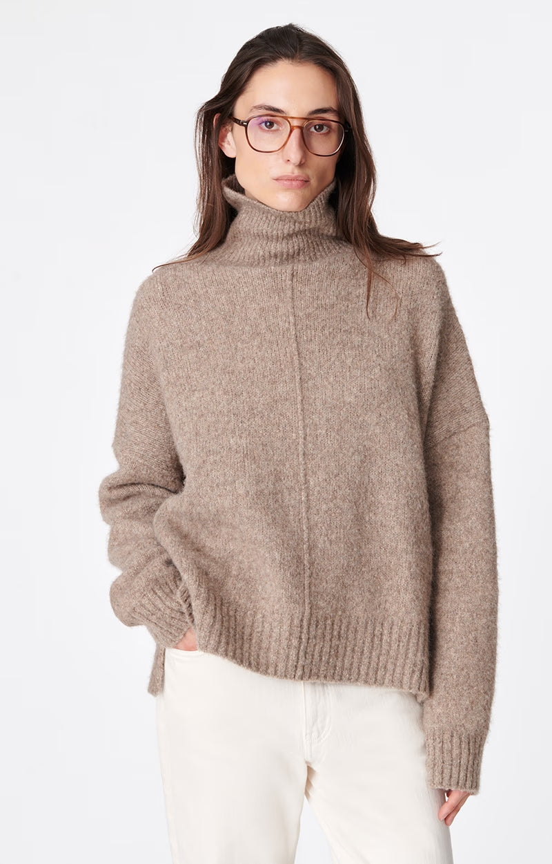 Vanessa bruno Pull Balade en Laine Fauve