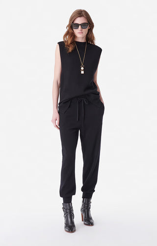 Vanessa bruno Pantalon en Laine Berto Noir