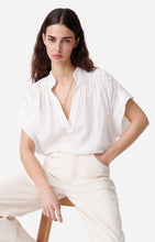 Charger l&#39;image dans la galerie, Vanessa bruno Blouse Cory en Coton Blanc