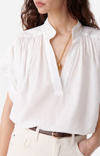 Charger l&#39;image dans la galerie, Vanessa bruno Blouse Cory en Coton Blanc