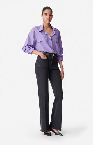 Vanessa bruno Pantalon Dompay Flare Noir