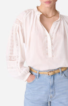 Charger l&#39;image dans la galerie, Vanessa bruno Blouse Nipoa Blanc