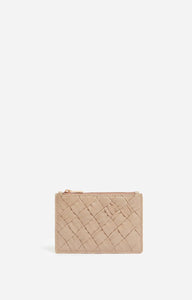 Vanessa bruno Porte Monnaie Zip Beige