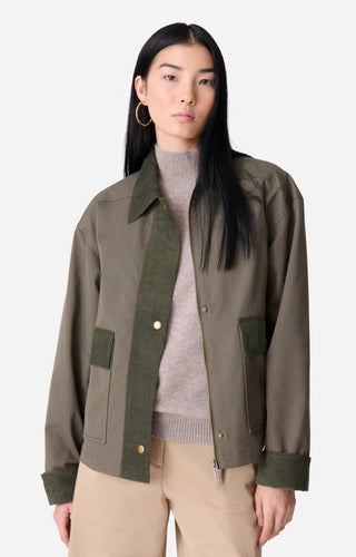 Vanessa bruno Blouson Engie Olive
