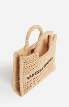 Charger l'image dans la galerie, Vanessa bruno Petit Panier en Raphia Sable Noir