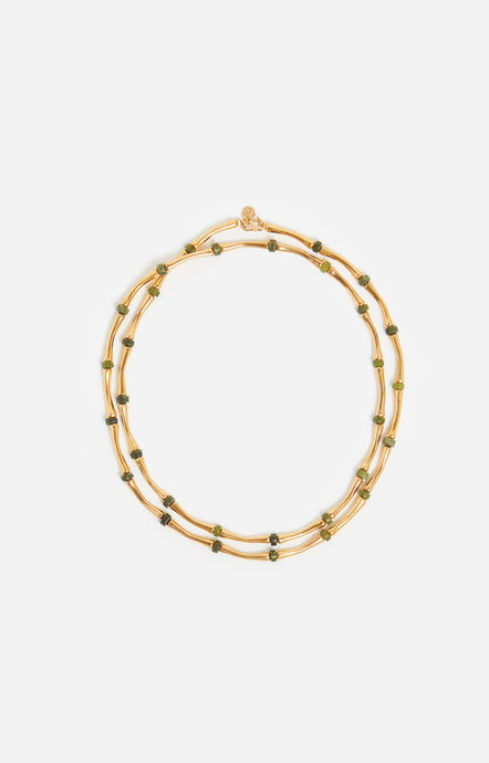 Vanessa bruno Sautoir en Laiton Doré