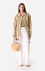 Vanessa bruno Veste Eliane Militaire