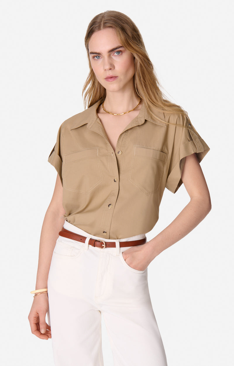 Vanessa bruno Chemise Eloen en Coton Blé
