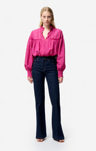 Charger l&#39;image dans la galerie, Vanessa bruno Blouse Dahlia Grenat