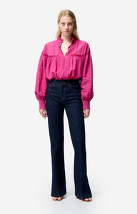Vanessa bruno Blouse Dahlia Grenat