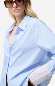 Vanessa bruno Chemise Esti en Coton Ciel